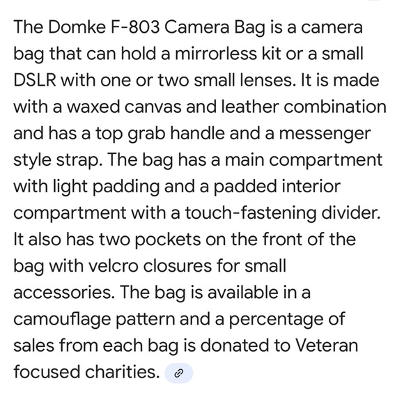 Domke Camera Bag - Picture 13 of 15